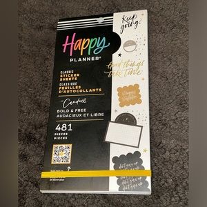 🎀2/$20🎀 Happy Planner X By Candace Sticker Pack (30 Sheets)